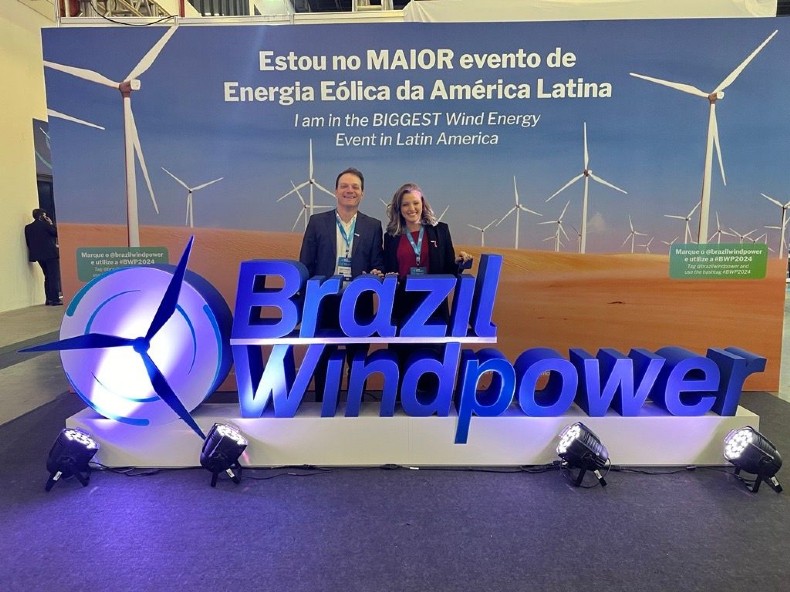 Jardel Kappaun Cocconi e Verônica Casagrande - WindPower Brazil - 2024